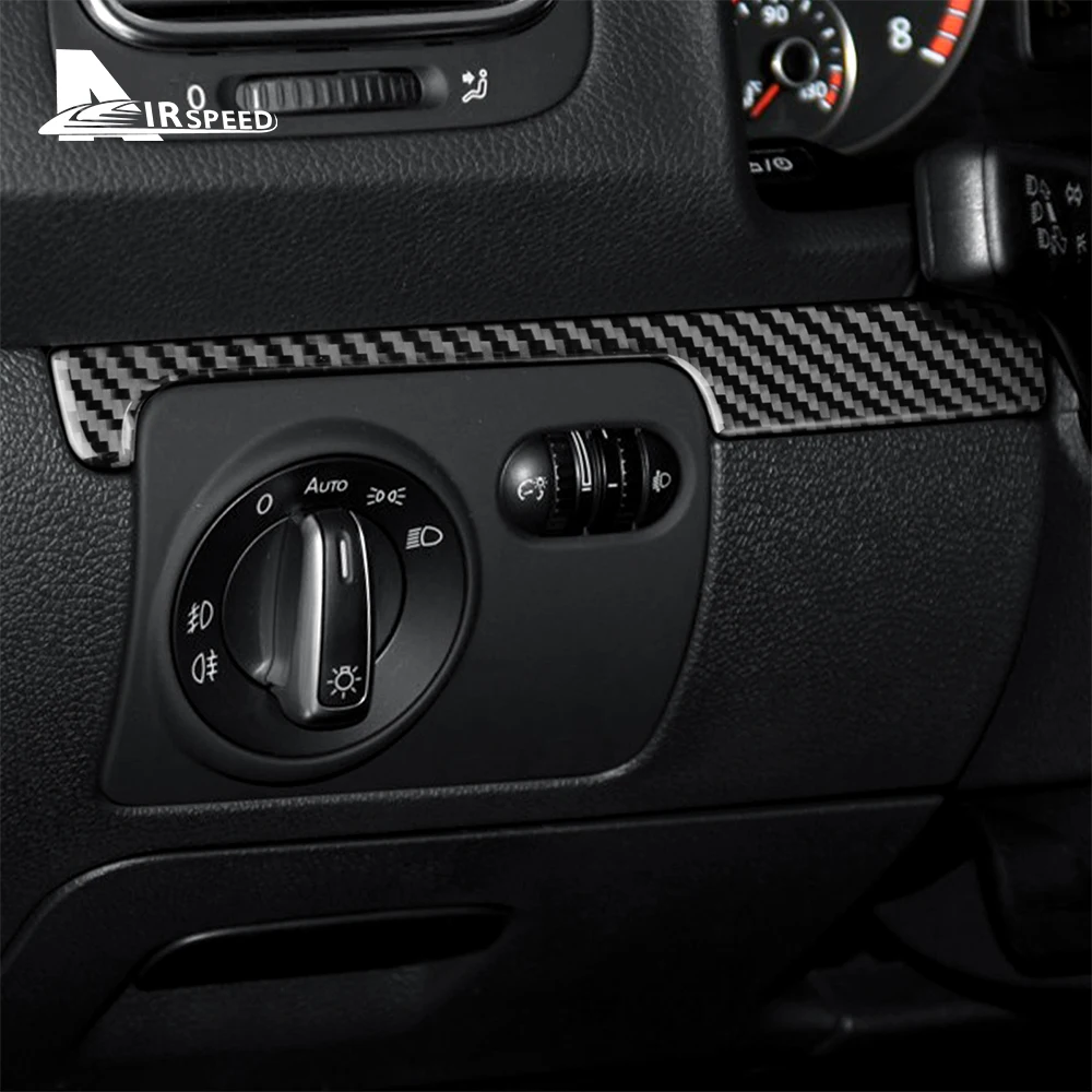Real Soft Carbon Fiber for Volkswagen Scirocco 2009 2010 2011 2012 2013 2014 LHD RHD Car Center Co-pilot Glove Box Sticker