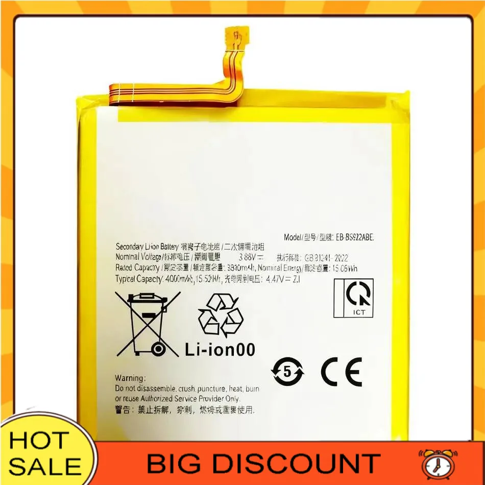 

High-Capacity For Samsung Galaxy S24 SM-S9210 4000Mah Mobile Phone Battery EB-BS922ABE