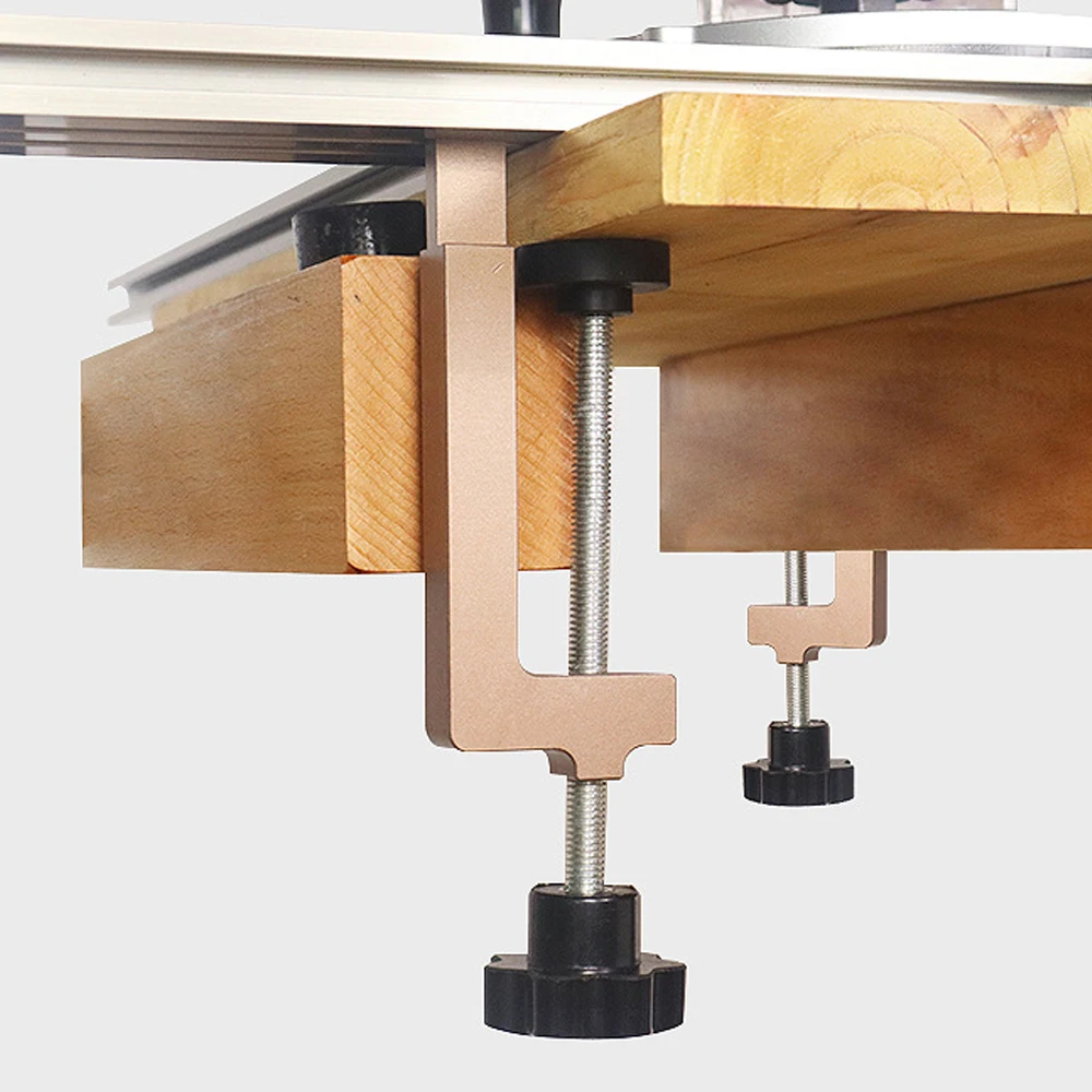 Bracket Trimming Machine Milling Grooving Engraving  Rail Adjustable Backing Woodworking DIY Auxiliary  Rail Bracket