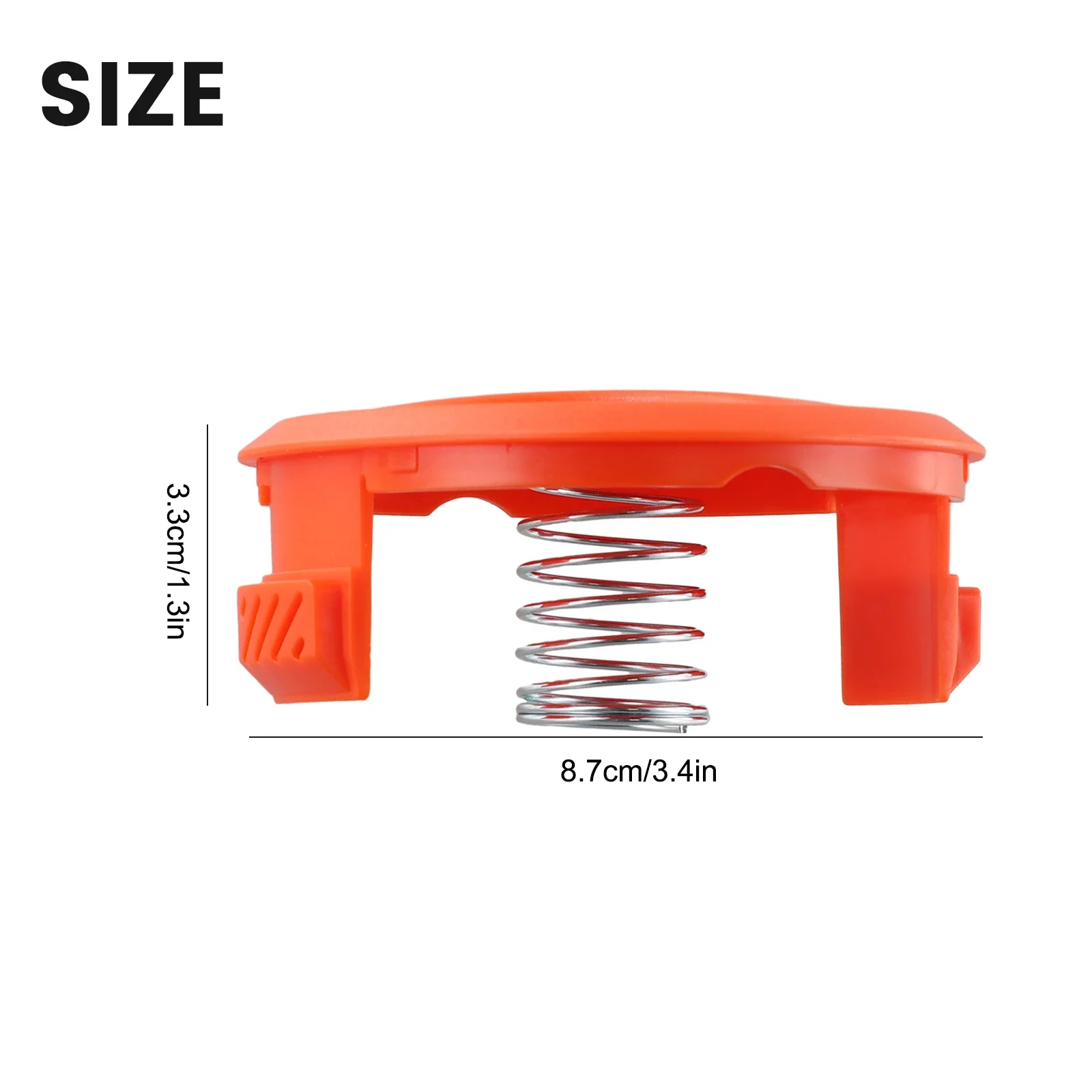 Trimmer Spool Cap Replacement For STC1820PC STC1840 ST5530 STC1815 Designed For Secure Line Coverage On String Trimmers