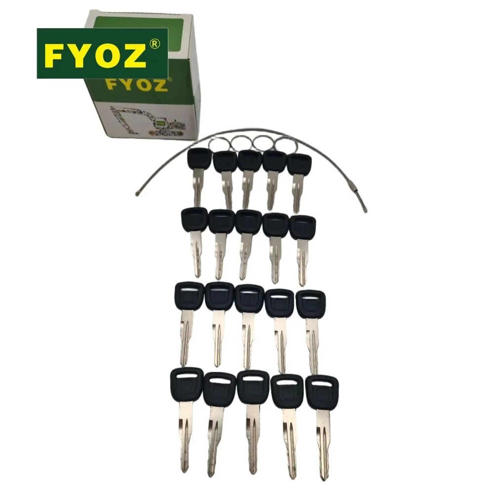 20pcs Ignition Switch Keys 81840 For Kubota B L and M Series Tractors T0270-81840 T0270-81820 81840 For kubota Keys