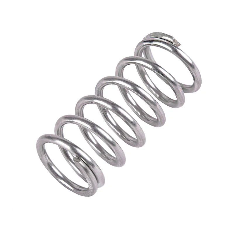 50pcs wire dia 0.2mm 304 Stainless Steel Micro Small Compression Spring OD 2/2.5/3/4mm Length 5mm to 50mm