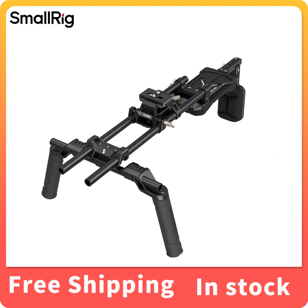SmallRig Kit de Hombro de Diseño Modular Ligero Versión Clásica Universal Cómodo para Disparar Un Perilla Bloqueable 4480
