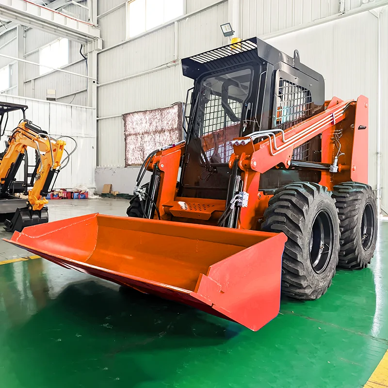 

Customized CE EPA EURO5 Home Garden Wheele 360 460 International Mini Small Skid Steer Loader