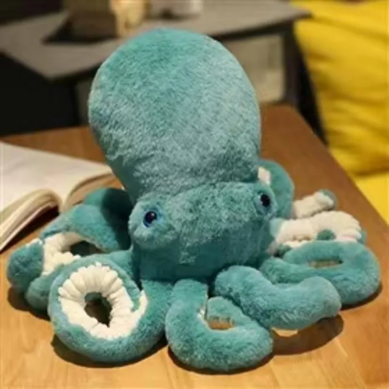 30/45/65cm Cute Octopus Plush Toy Lovely Soft Stuffed Ocean Animal Doll Throw Pillow Funny Companion Gift