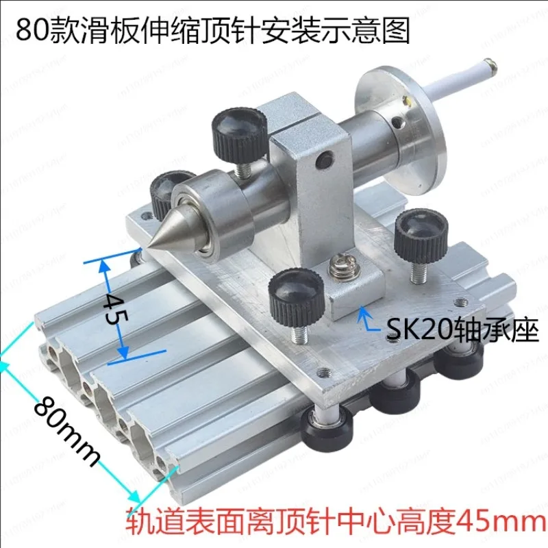 High Precision Plum Center, Zero Backlash Lockable Pulley,  Woodworking Lathe Bench Drill