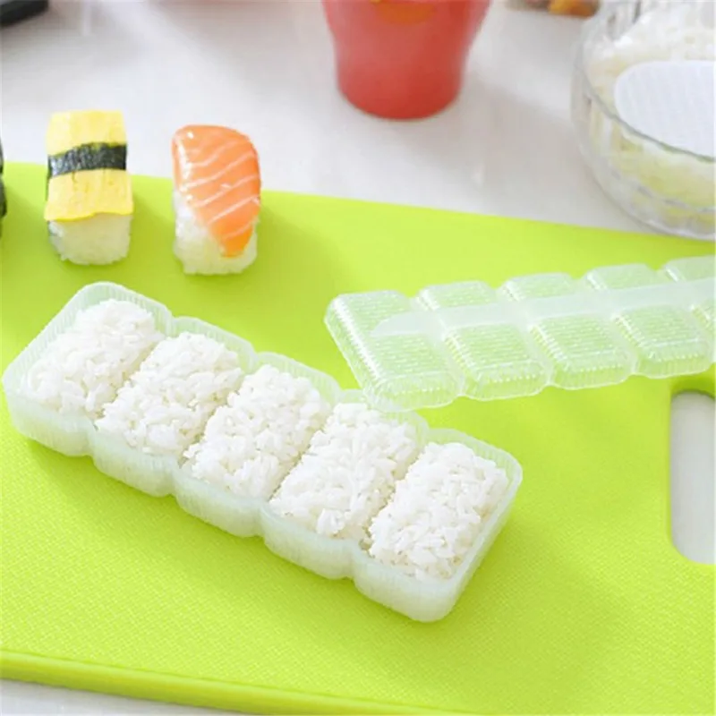 DIY Roller Sushi Roll Mold Making, Carne Legumes Laver Rice Roll, Kit de acessórios de cozinha, Ferramentas