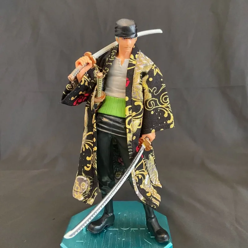 One Piece 1/12 Maßstab Handgefertigtes Piratenjäger Roronoa Zoro Klassisches Hemd-Set für SHF Actionfiguren-Körper – Detail 6