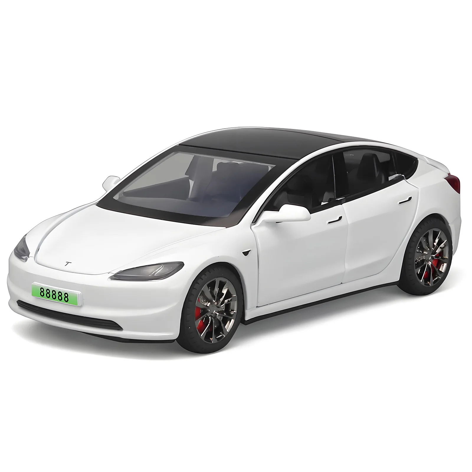 1:32 Tesla Model 3 Simulation Alloy Model Car Toy Diecasts Metal Casting Sound and Light Car Toys Vehicle A941