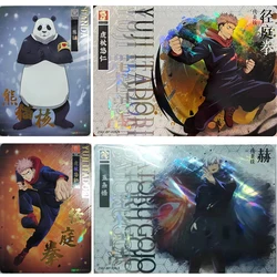 Anime Jujutsu Kaisen SSR BP MR series collection card Itadori Yuji Fushiguro Megumi Satoru Gojo giocattoli per bambini scheda di gioco da tavolo