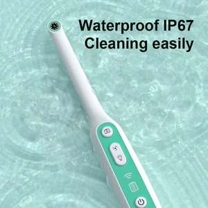 Inkam-visuelle intraorale Kamera mit Wi-Fi, mündlicher Untersuchung, IP67 wasserdicht, Endoskopkameras 1440p, 2MP Bildsystem Inspektion 12 Hauptverkäufe CAPA Regenkamera WiFi - №7