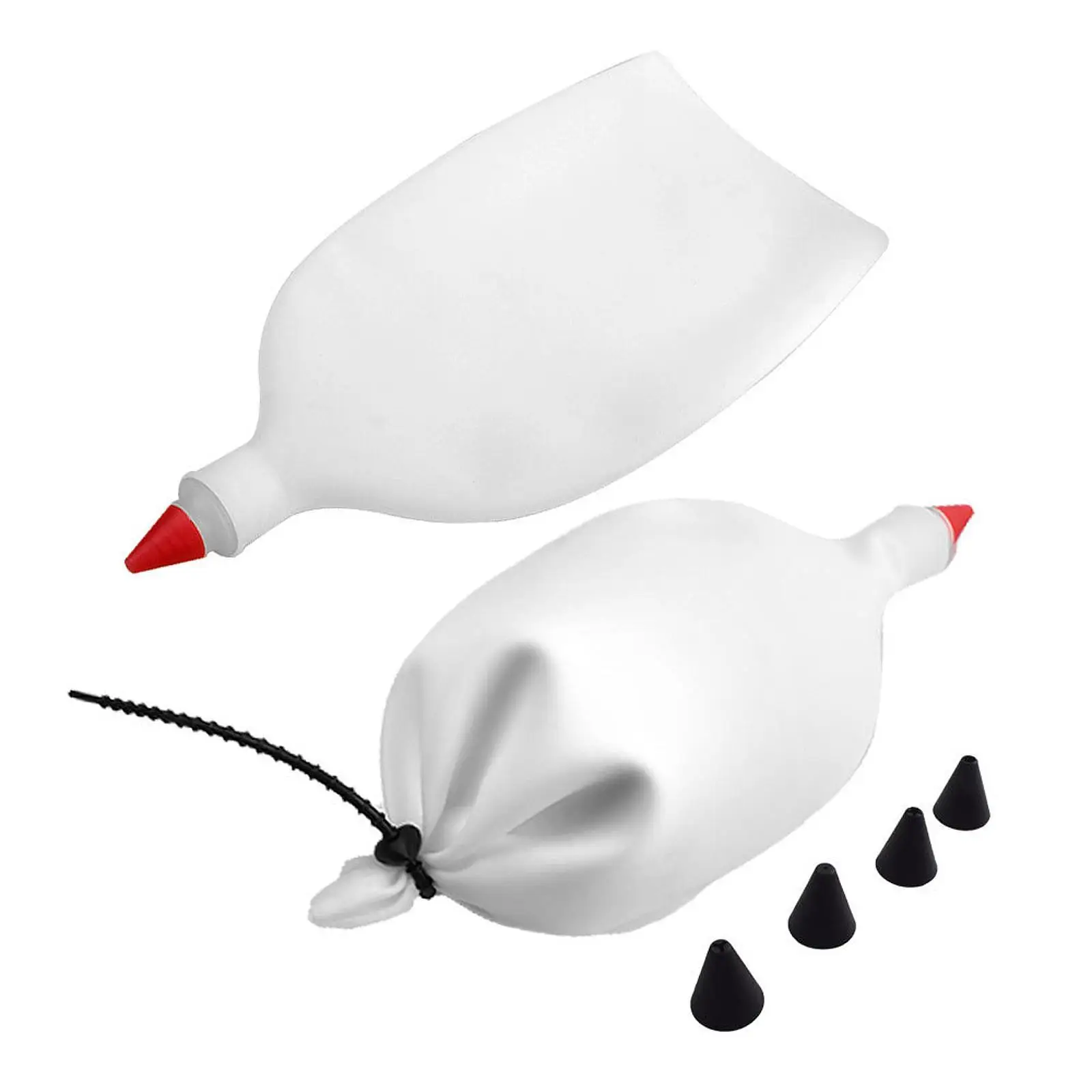 Kit de Décoration avec Douilles Polyvalentes, Poche à Douilles, Douilles de Rechange et Attaches.