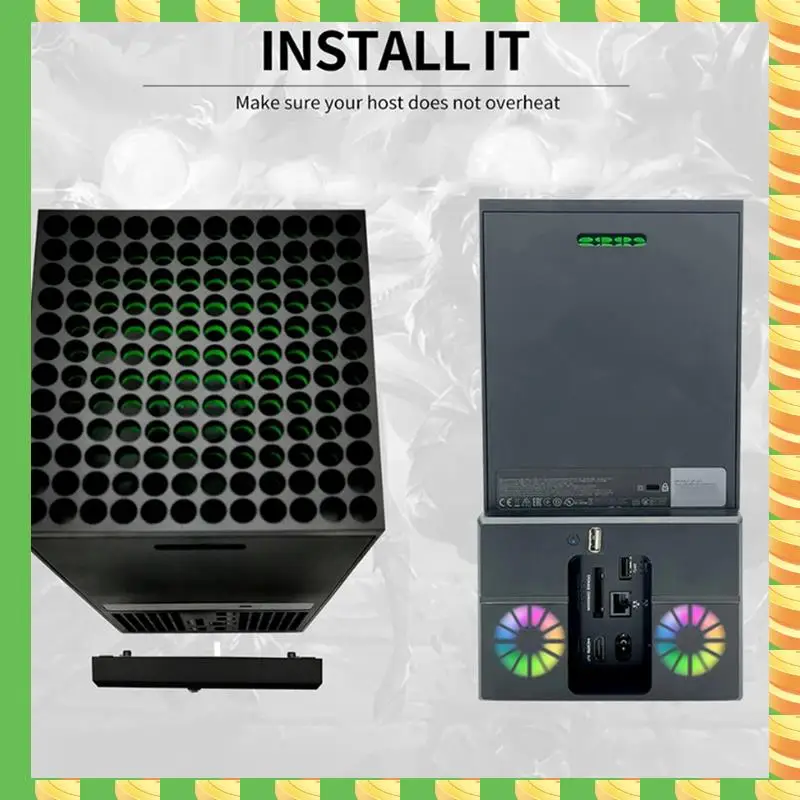 

AB53 Подходит для серии X Аксессуары Запчасти Хост Охлаждающий вентилятор Фонарь Задний вентилятор XSX Радиатор