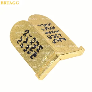 BRTAGG Arca de la Alianza Accesorios / Contenido - Vara de Aarón / Vasija de maná / Placa de Piedra de los Diez Mandamientos أفضل 10 مبيعات تابوت العهد - رقم 9