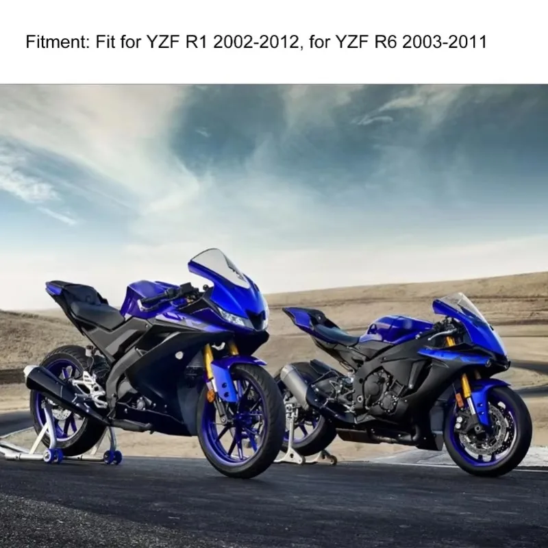 

1 Pair For YZF R1 2002‑2012 YZF R6 2003‑2011 Motorcycle Footrest Corrosion Resistant Foot Pedal Fit New 2025