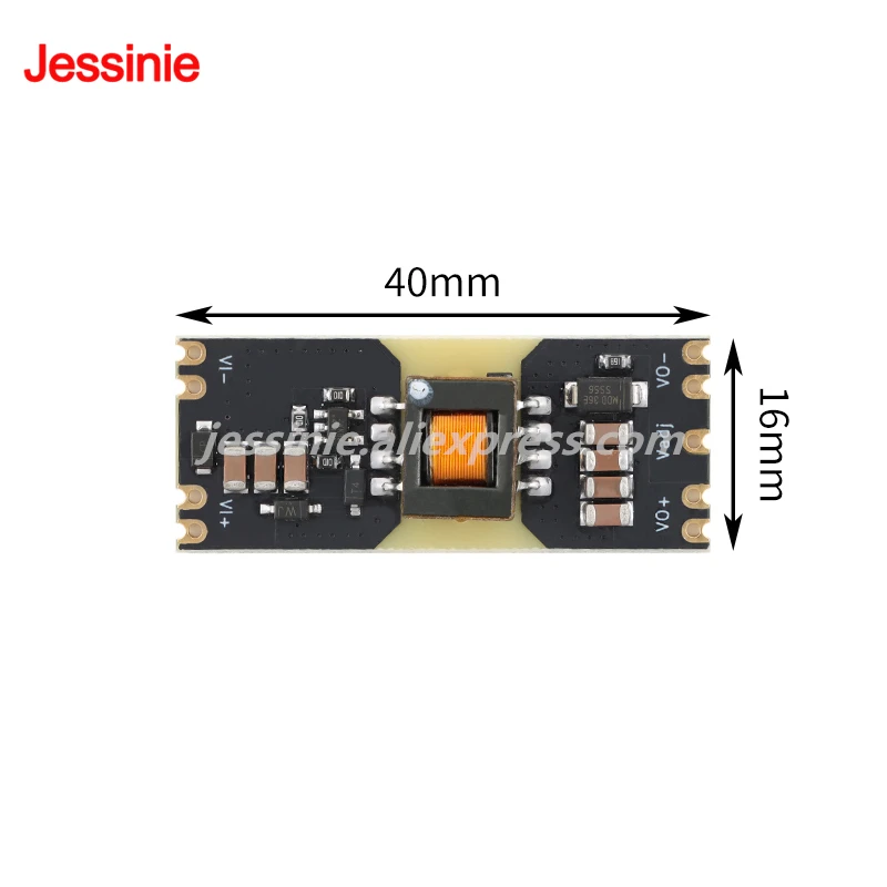 5 szt./1 szt. Izolowany moduł zasilania DC-DC Szeroki zakres napięć wejściowych 3-42V JW3510 Wyjście 5V 12V XC7010 15-70V Płyt — zdjęcie produktu 4