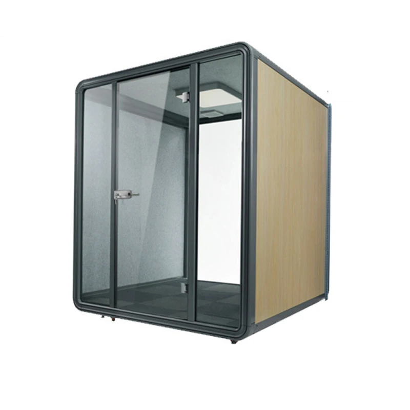 Modern minimalist mobile soundproof cabin tool room small house for office live broadcast negotiation