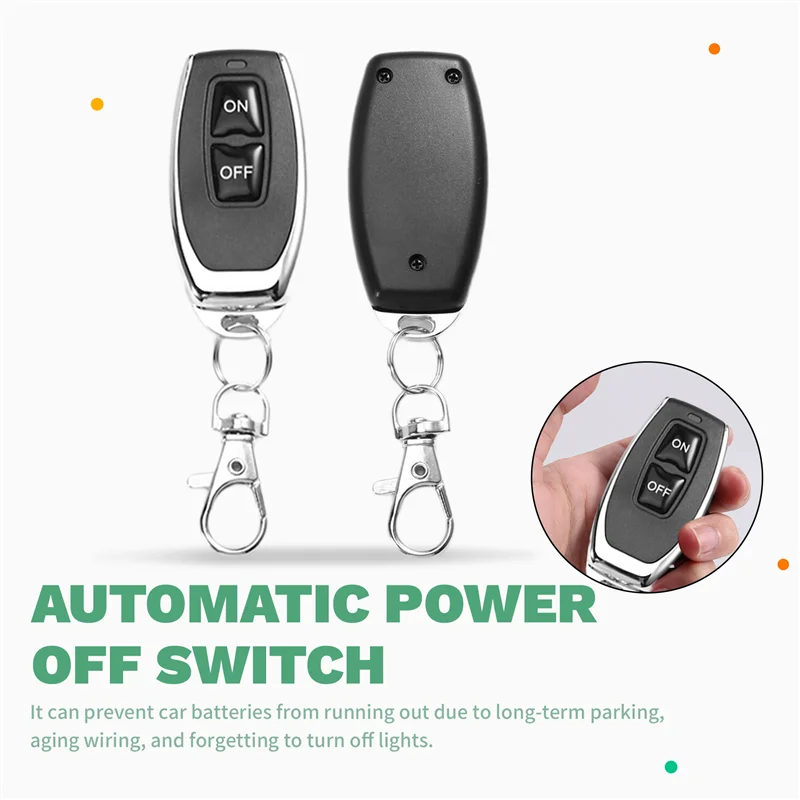 

NEW-For Car Boat Battery Power-Off Switch 12V/24V 240A Smart Disconnect Switch,Automatic