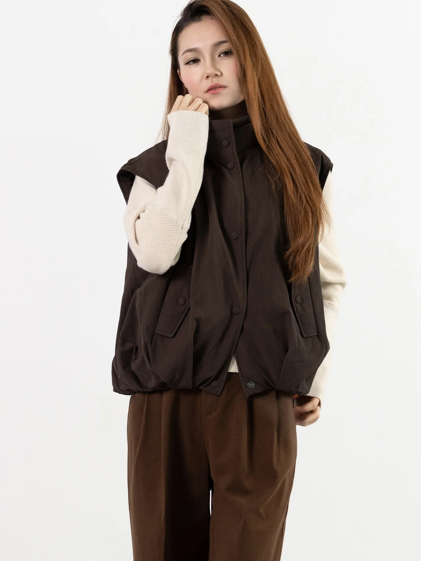 

DianThia женский ор-пуховик, корейская теплая верхняя одежда с воротником-стойкой, стеганая куртка на осень-зиму