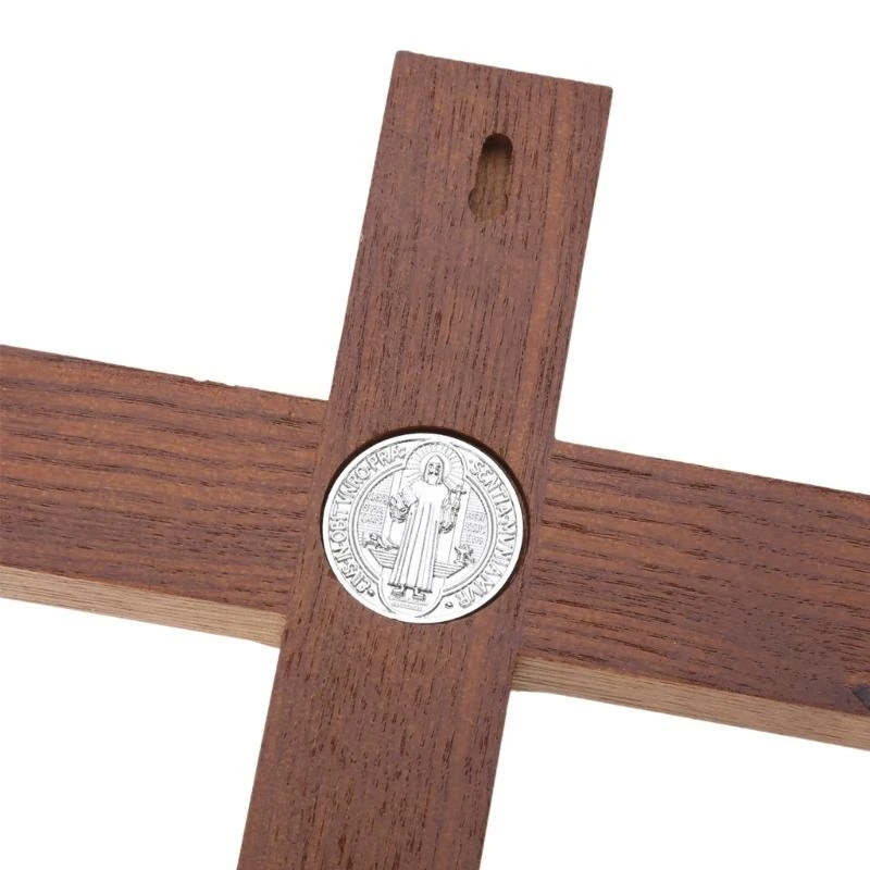 Crucifix Wall  Solid  Catholic Wall Hanging Jesus  for Home Office Church Decoration Prayer Religious Gift 87HA