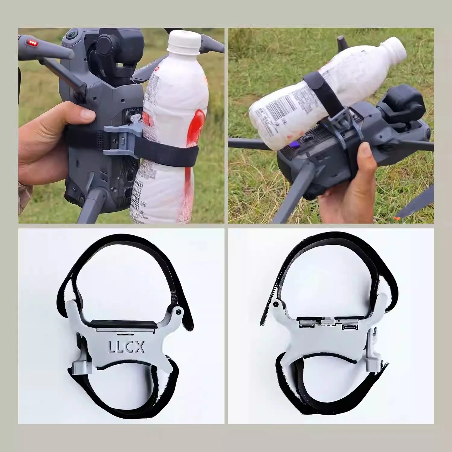 Universal version of drone thrower, unlimited remote control distance thrower, rescue and delivery of supplies
