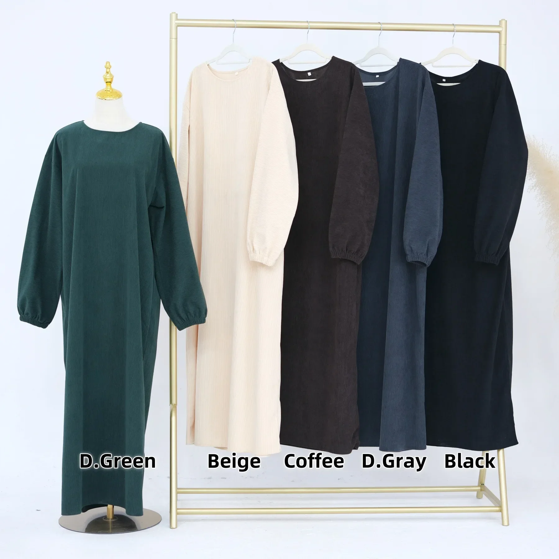 

Дубайские абайи для женщин: вельветовое мусульманское платье, джеллаба, турецкий кафтан, одежда для Рамадана, исламская одежда, роба, кафтан, марокканский женский абайя