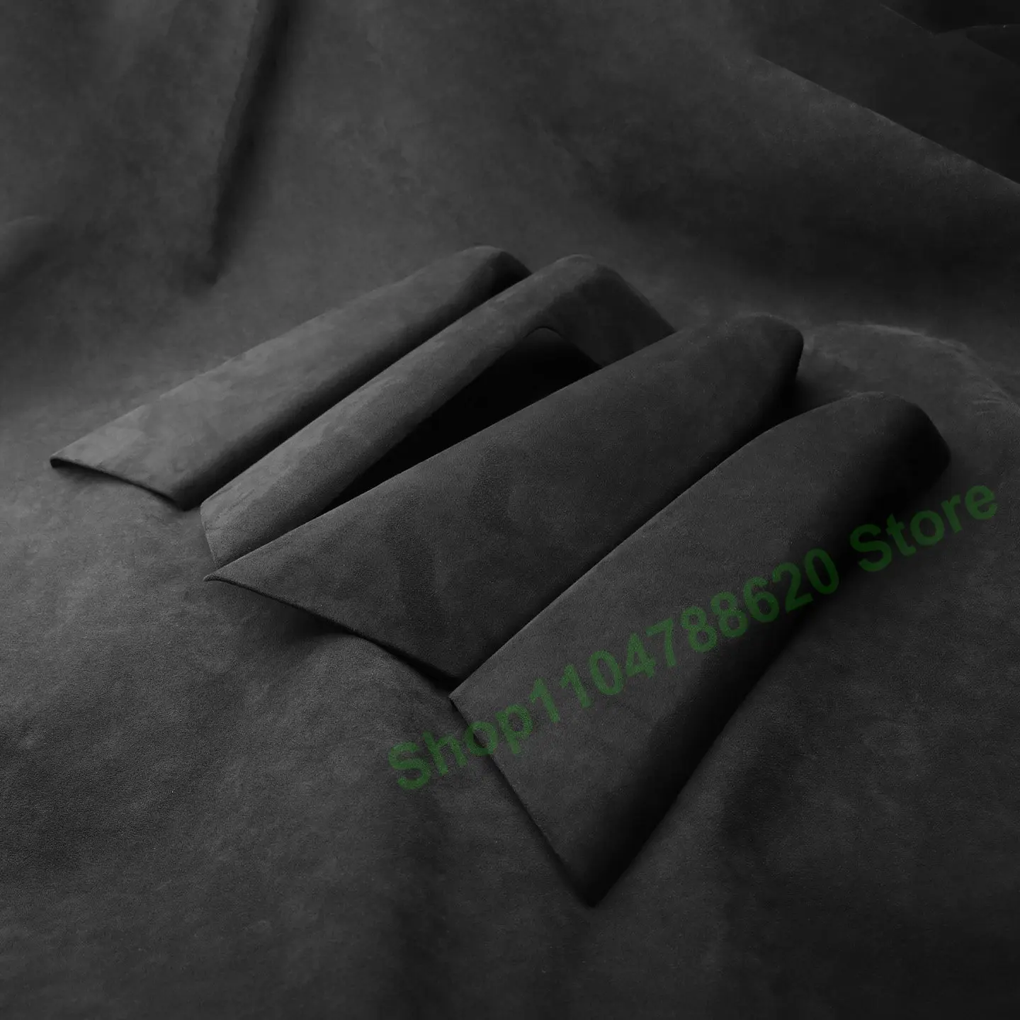 For BMW X3 2025-2026 Car Interior Suede Door Handrail Armrest Protective Cover Inner Handle Decorative Frame Turning