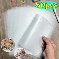 5-50PCS Shrink Plastic Sheets Shrink Films Papers Shrinky Art for Creative Handicrafts Mother's Day and Father's Day Ornaments