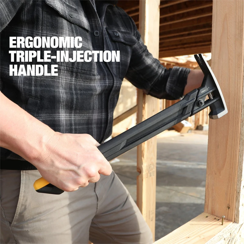 TOUGHBUILT Steel Rip Hammer TB-H1-1R-S18 TB-H1-1SBR-S24X Smooth Polished Face Hand Tool 16/18/20/24 OZ. view 6