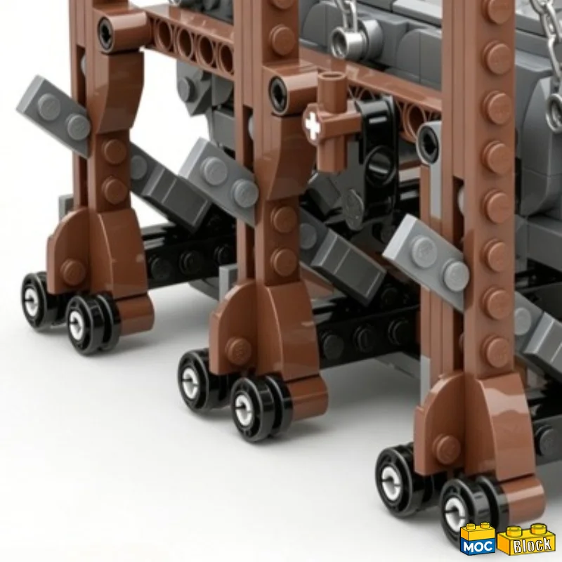 411 Parts Accurate Grond Siege Model Building Blocks Assembly Educational Toy Creative Collection Birthday Popular Special Gifts
