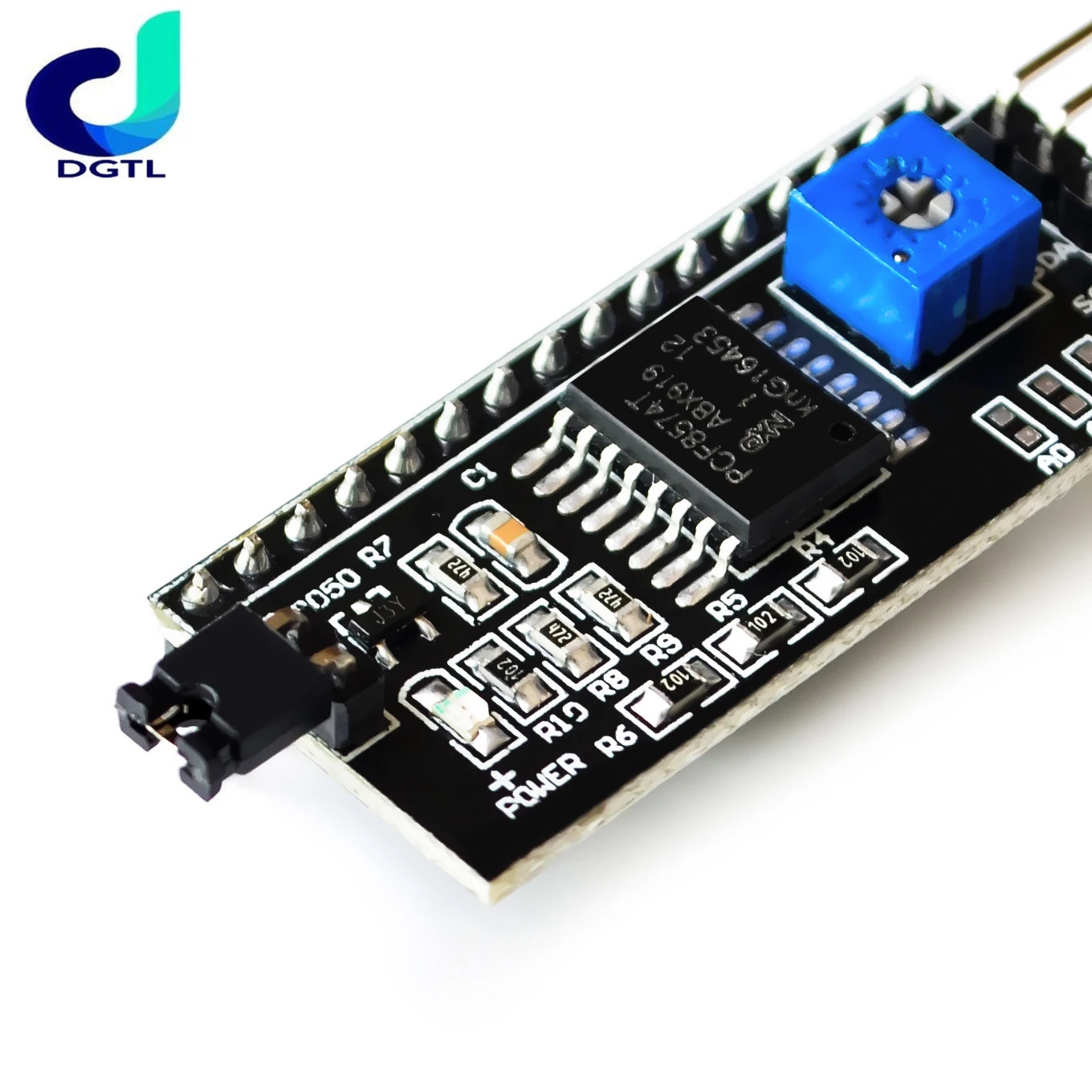 Picture 4: 10pcs SAMIORE ROBOT Serial Board Module Port PCF8574 IIC/I2C/TWI/SPI Interface Module 1602 LCD Displayfor Arduino