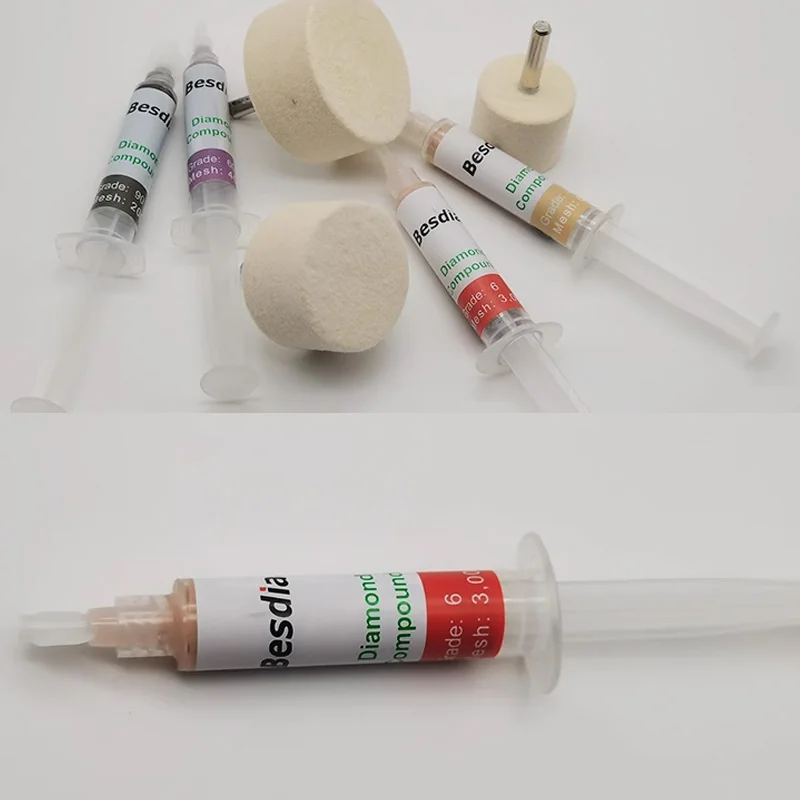 تايوان Besdia مجمع لصق تلميع اللف تلميع كربيد يموت قالب الصلب أجزاء السيراميك عينات اختبار المعادن #6