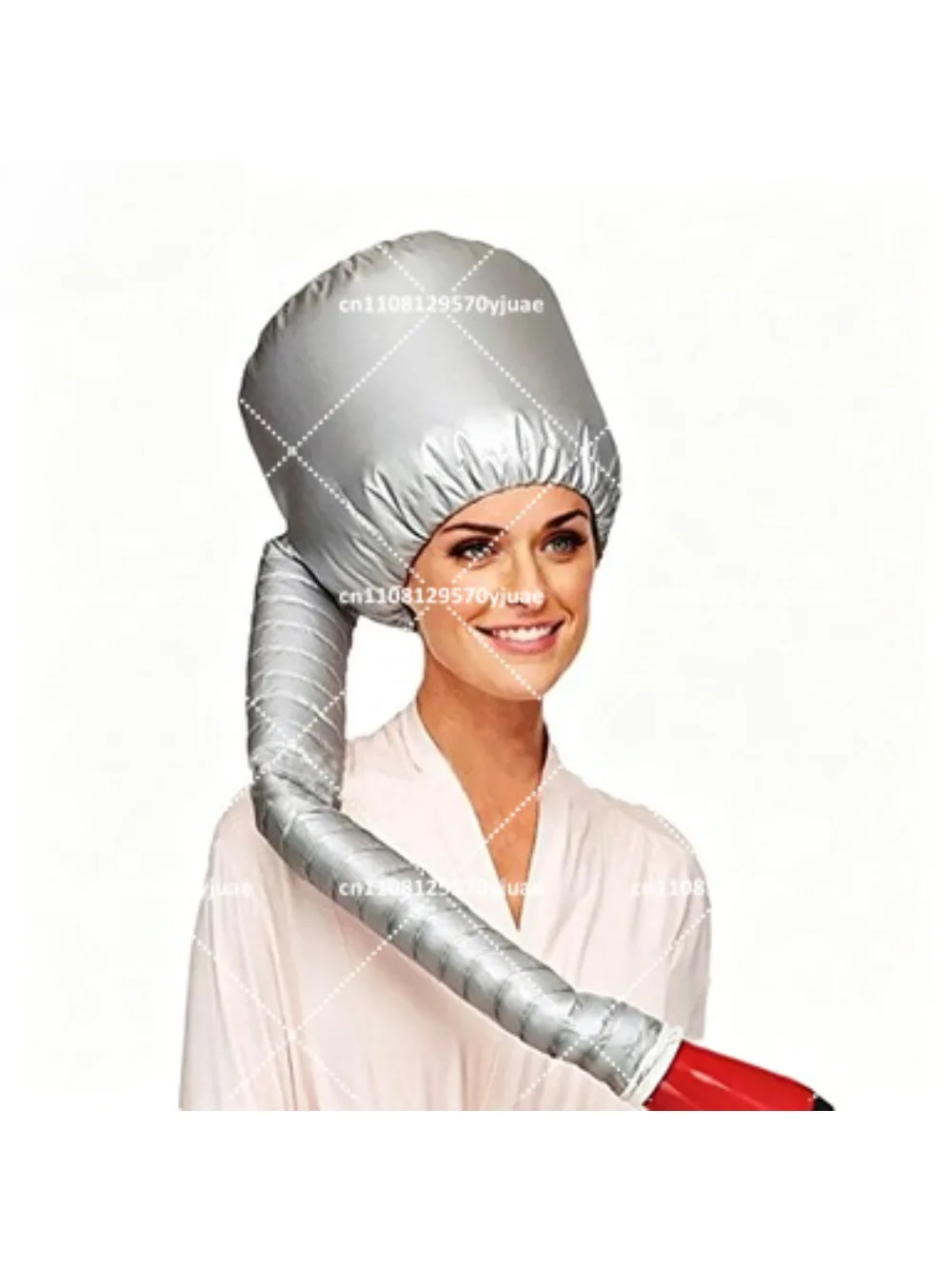 Portable Soft Hair Drying Cap Bonnet Blow Dryer Attachment Curlformers Gray Hair Care for Women