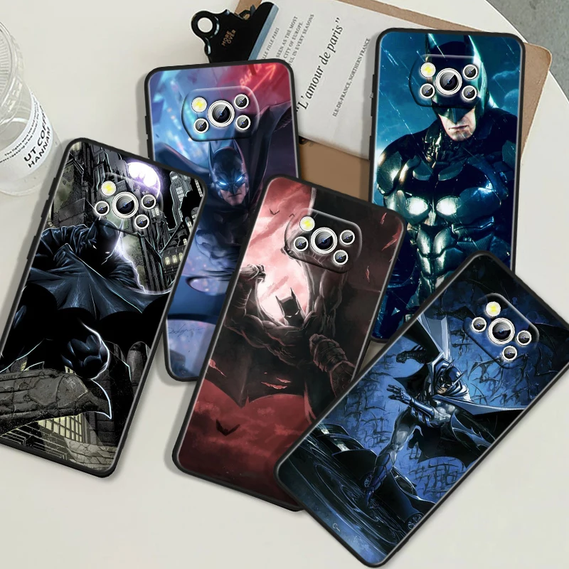 Cute B-batmans Superhero For Honor V20 10i 10X 9S 9X 9C 9A 8X 8C 8A 7S Magic 5 Lite Pro MAX Black Soft Phone Case