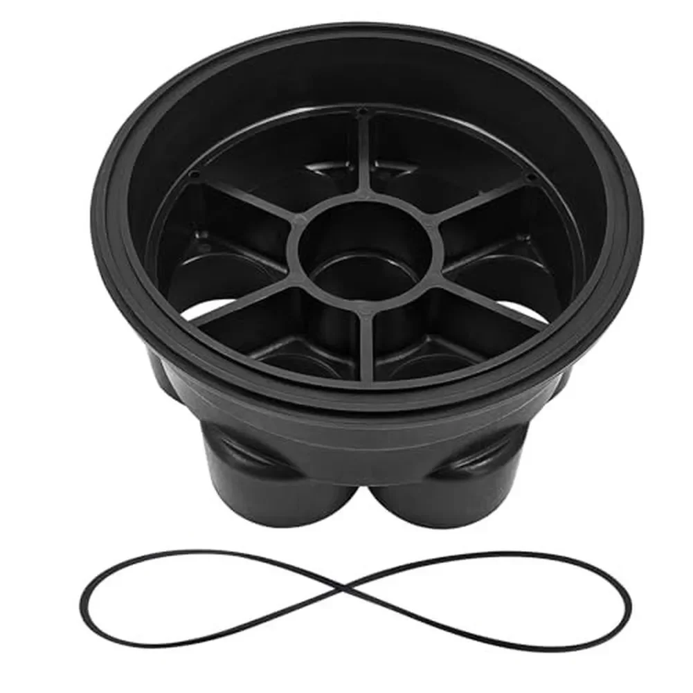 For Paramount 2 In 6-Port Valve Base In Black Water Flow Control For Pools Water Valve Base Assembly Pool Accessories