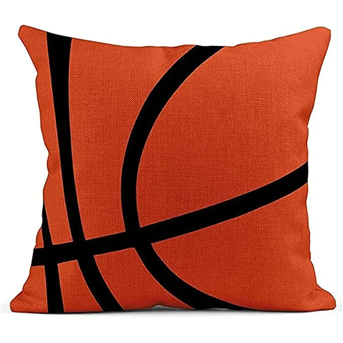 Fun Sports Throw Pillows Case Set of 4 Square Sport Game Pillowcase Soccer Baseball Football Home Decor Sofa Bed