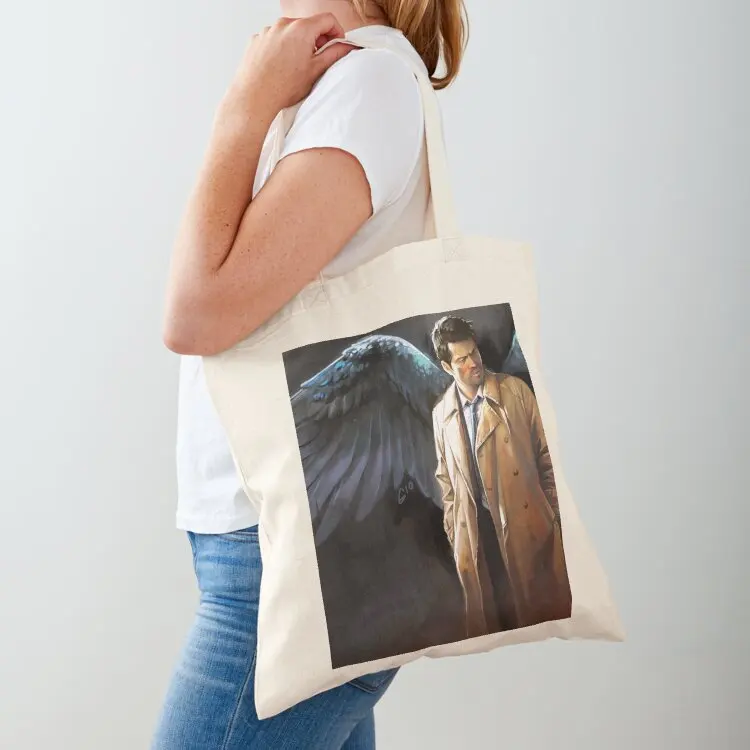 

Castiel Tote Bag tote bag men shopper bag woman free delivery bags canvas tote