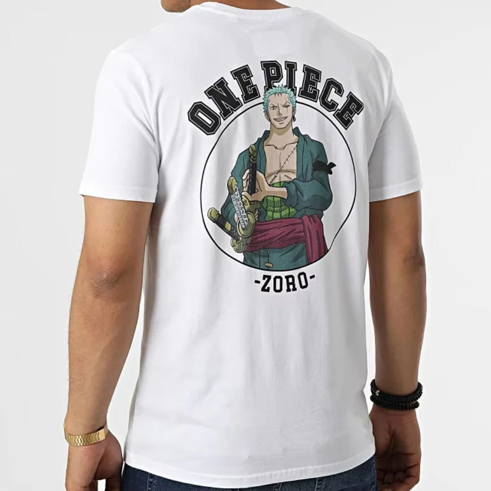 One Piece Zoro T-Shirt - Japanese Manga Print, Premium Cotton Tee, Ideal for Casual Wear & Anime Collection Fans