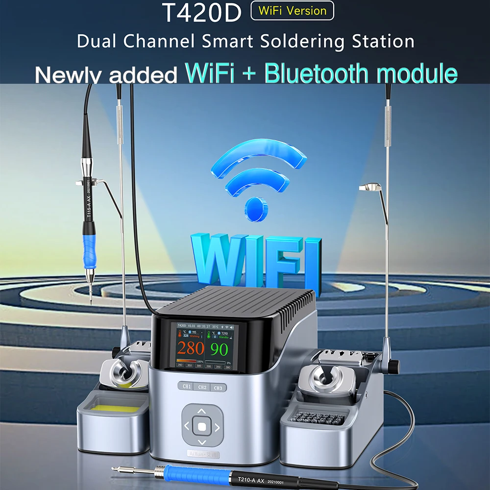 Advanced T420D Smart Duplex Welder, Less Than 1 Percent Temperature Accuracy, PC Upgradeable