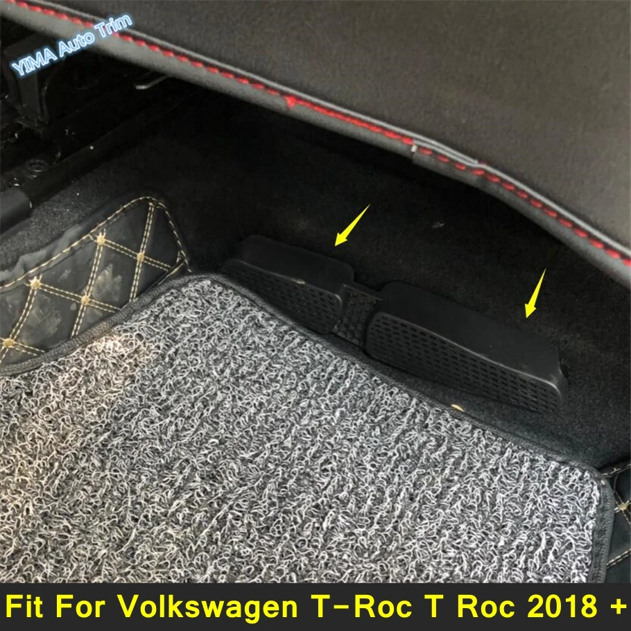 

Auto Seat Below Air Conditioning Vent Cover AC Outlet Trim Stripes For Volkswagen T-Roc T Roc 2018 - 2022 Interior Accessories