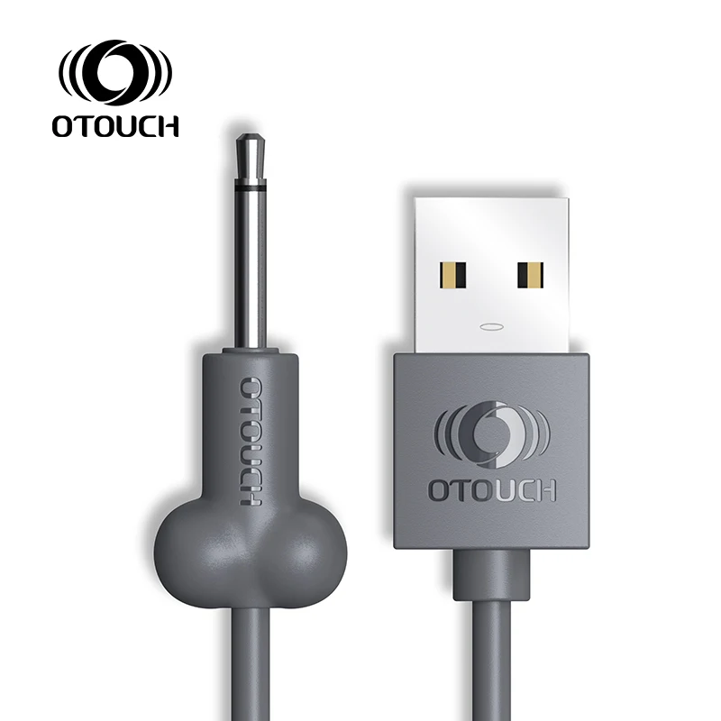 Masturbatore maschio OTOUCH caricabatterie per cavo USB a ricarica rapida originale singolo audio 2.5 pin di ricarica esposto cavo da 17MM lunghezza