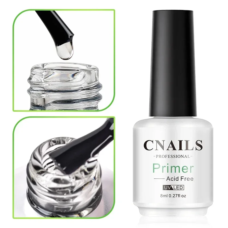 Deroi Top Coat Gel Soak Off Smalto gel per unghie Base in gomma opaca Primer Disidratatore UV/LED Accessori per nail art semipermanenti