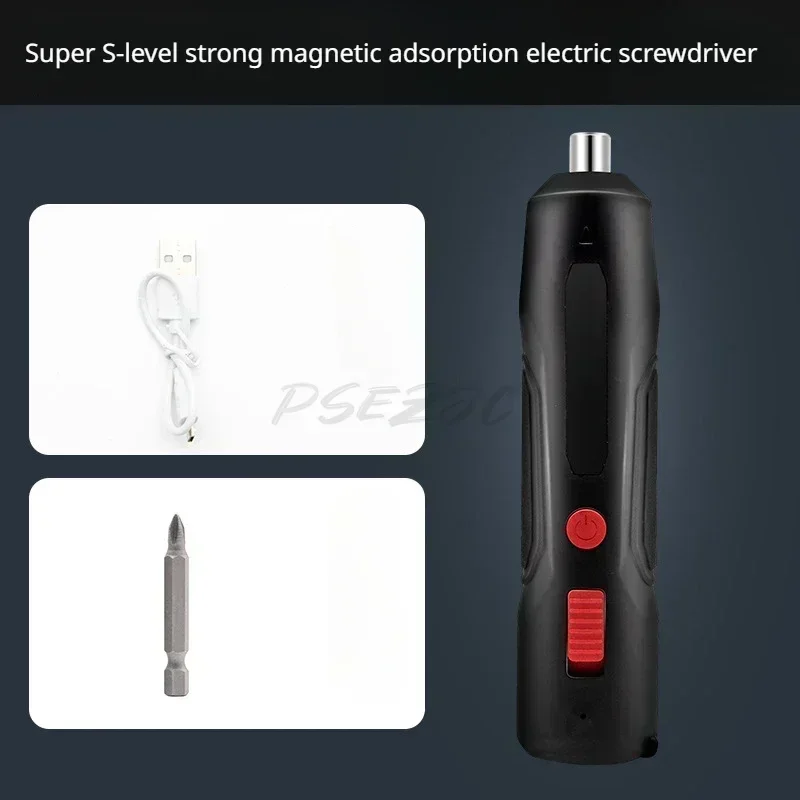 Household Lithium Battery Handheld Impact Drill Multifunctional Electric Hammer Rechargeable Electric Screwdriver Tool