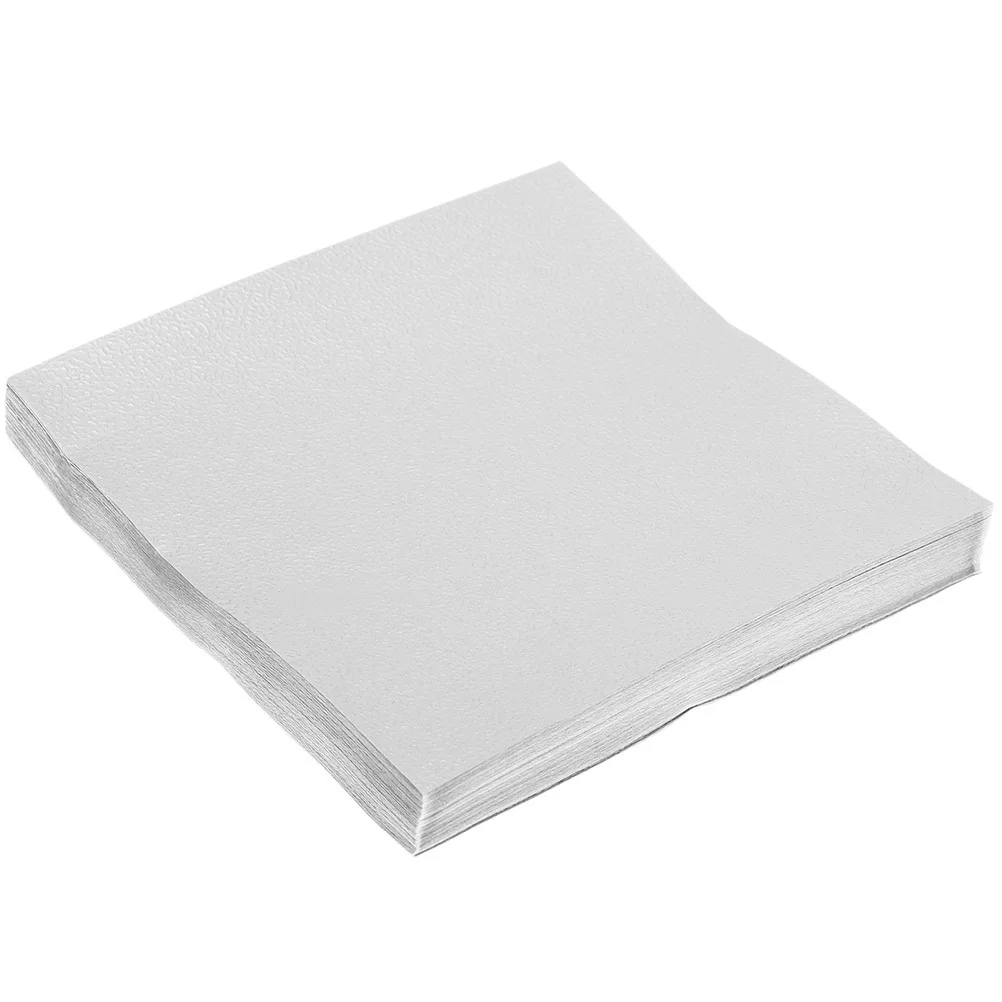 100 Lembar Kertas Origami Mutiara Berkilau Warna Perak DIY Kertas Kerajinan Lipat Perlengkapan Kerajinan Tangan Kreatif Perlengkapan DIY