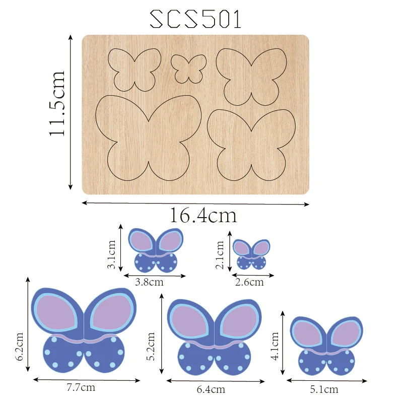 나비 나무 절단 칼 다이, 기계와 함께 사용, SCS501