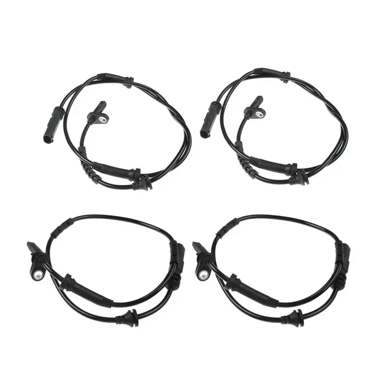 

Front+ Rear ABS Wheel Speed Sensors(4Pcs) For BMW 5 Series F06 F07 F10 F11 F12 F13 528I 535I 550I 34526853859 34526775866