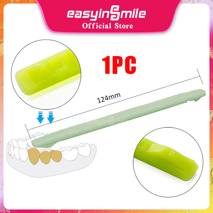 

1 PC Dental Crown Bite Stick Bar Inlay Crown Bridge Setter Autoclave EASYINSMILE Green