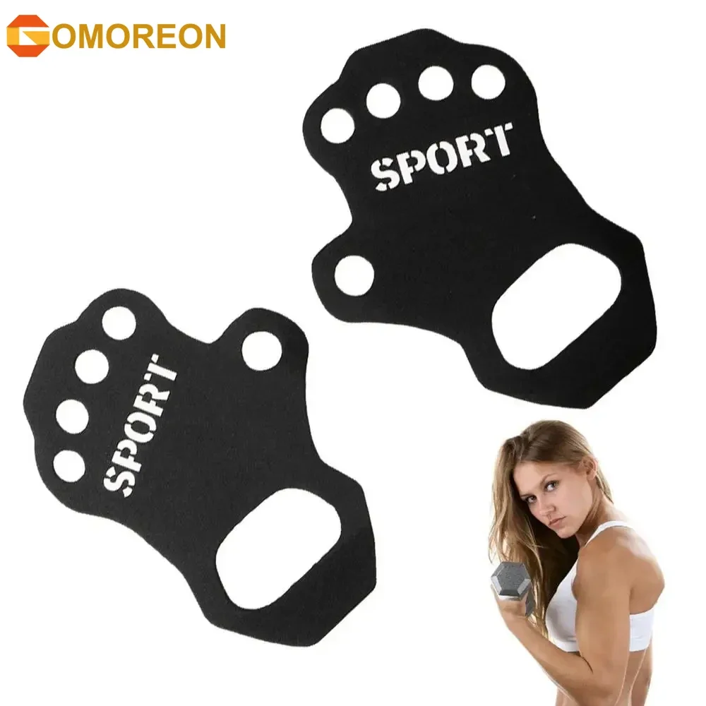 1Pair Fitness Grips Pads, The Alternative to Gym Gloves, Lifting Pads for Weightlifting, Cross Fitness,Calisthenics,Powerlifting