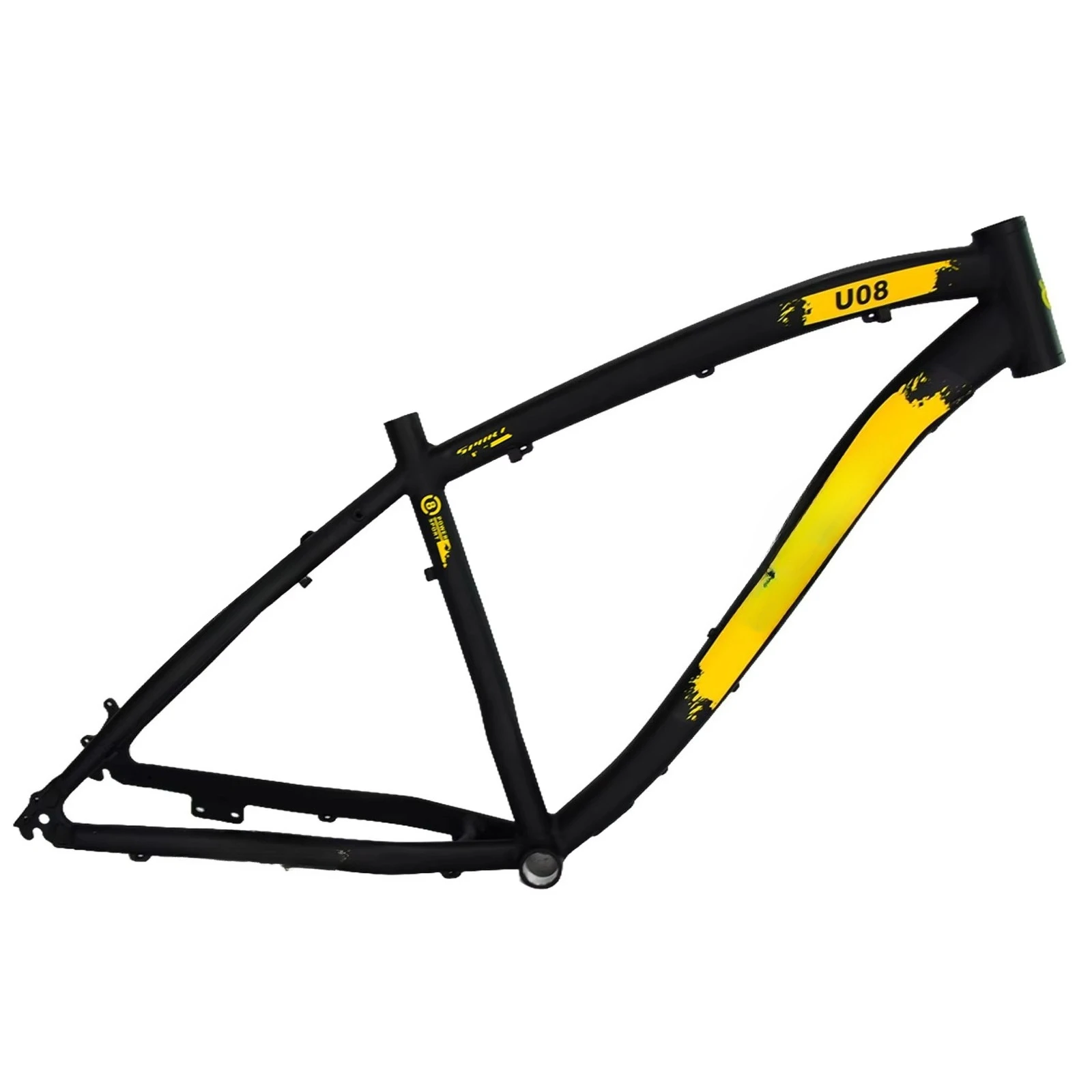 

For All-terrain Electric Bicycle Frame Dual Motor Fat Tire Mountain Electric Bicycle Frame, 4.0 Inch Tires 26 Inch 175 Mm Off