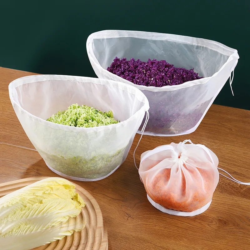 Reusable Cheese Cloth Bags | Heavy-Duty Fine Mesh Strainer f
